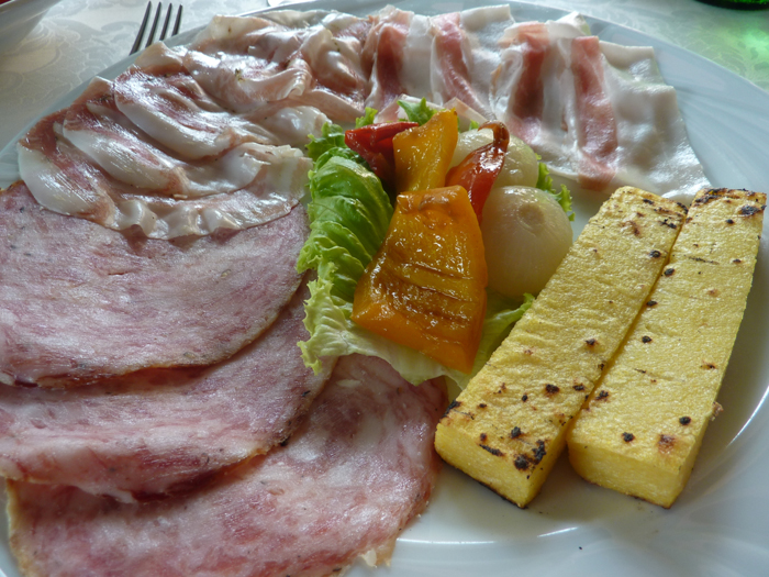 polenta lunch private cycling tours italy 