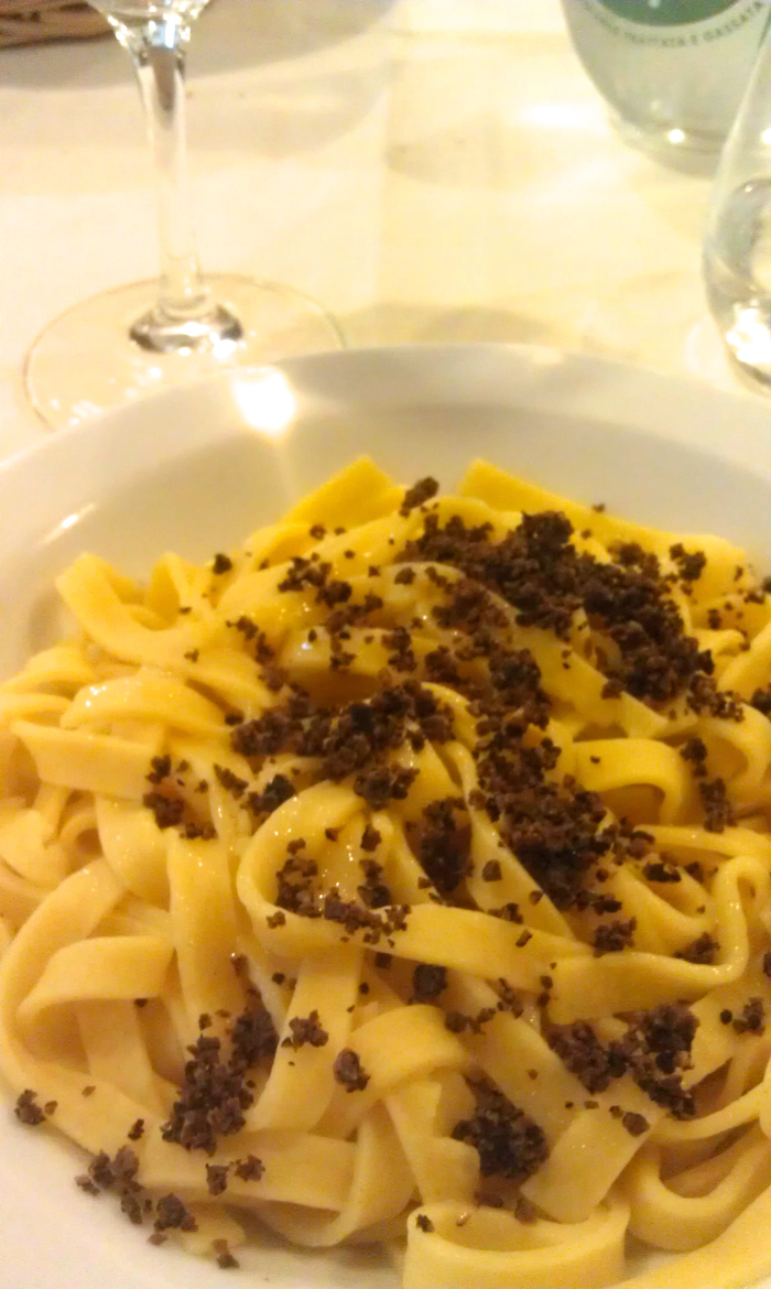 fettucine con tartufo regional cuisine verona