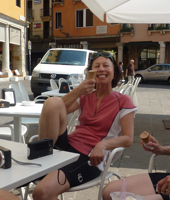 gelato break cycling tour italy